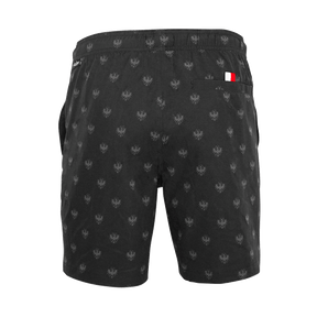 Schwarze Tirol Badehose für Herren