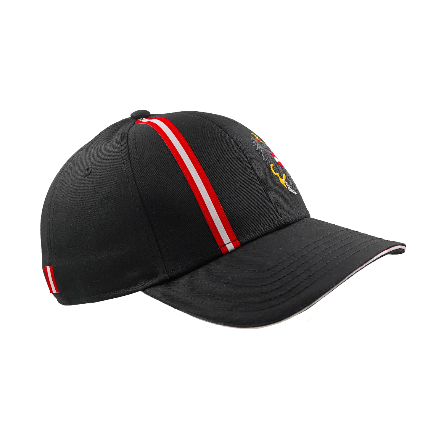 Schwarzes Cap Österreich Design