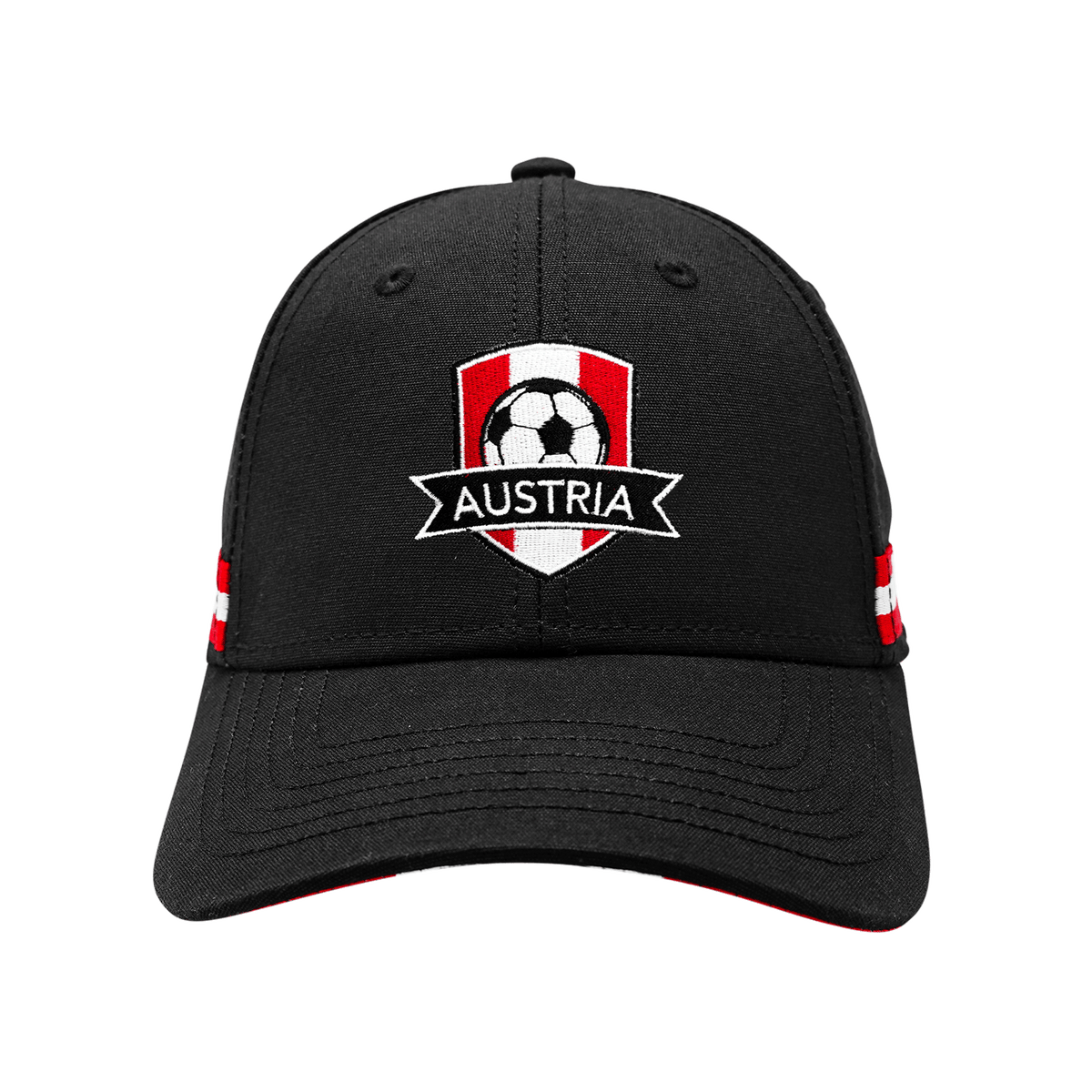 Schwarzes Fußball Kapperl Östereich