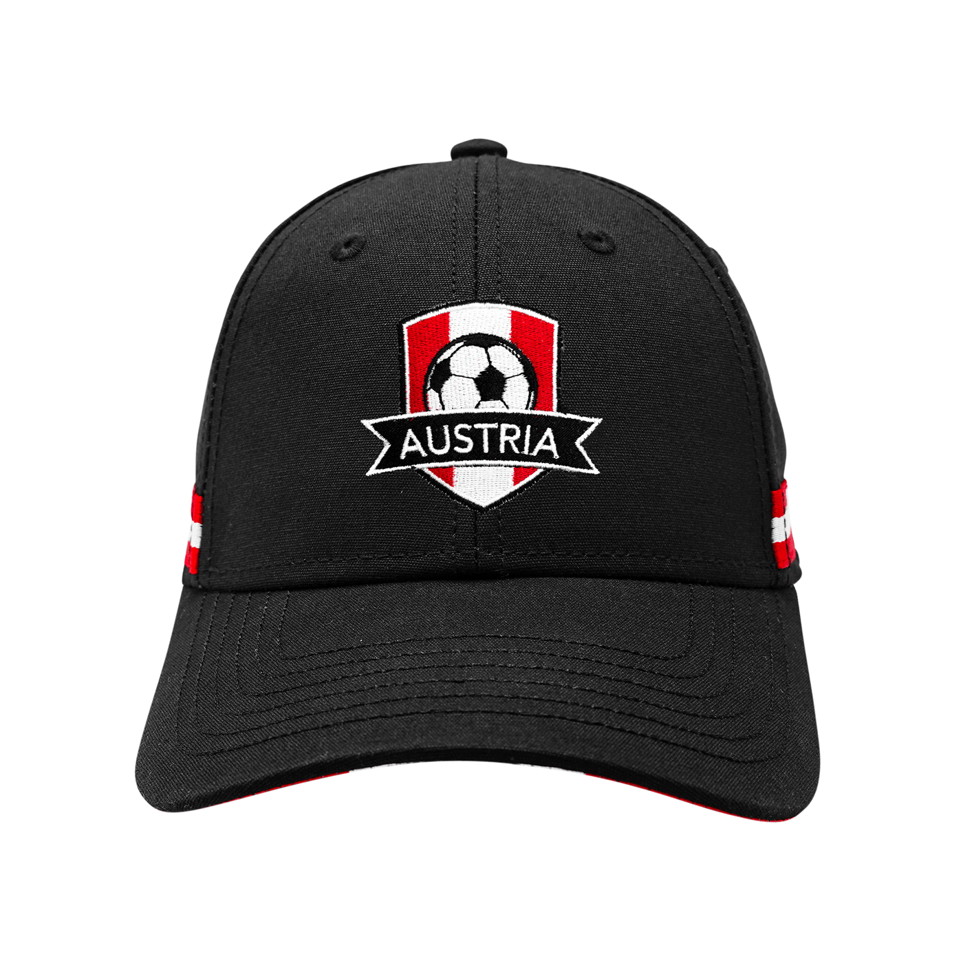 Schwarzes Fußball Kapperl Östereich