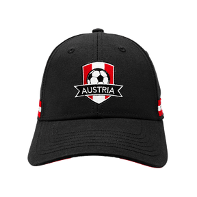 Schwarzes Fußball Kapperl Östereich
