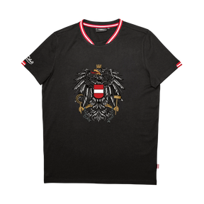 Schwarzes Österreich Adler T-Shirt