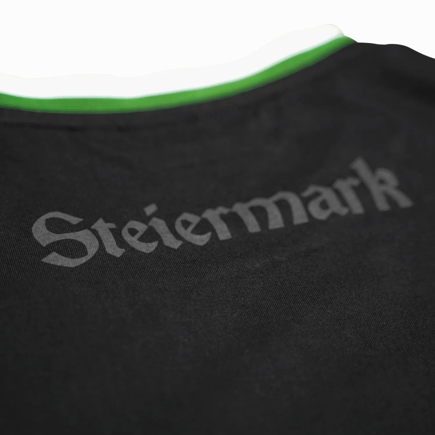 Schwarzes T-Shirt Herren Steiermark