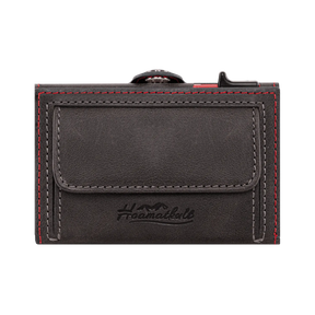 Adler Smart Wallet Trifold mit Karten-Pop-Up Funktion aus Echtleder
