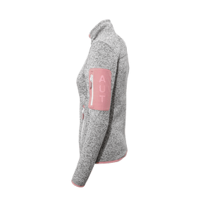 Alpenmode Kultjacke Austrian Girl - hellgrau/rosa