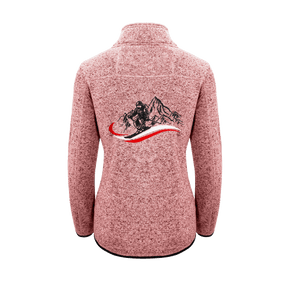 Ski Damen Kultjacke ohne Kapuze rosa