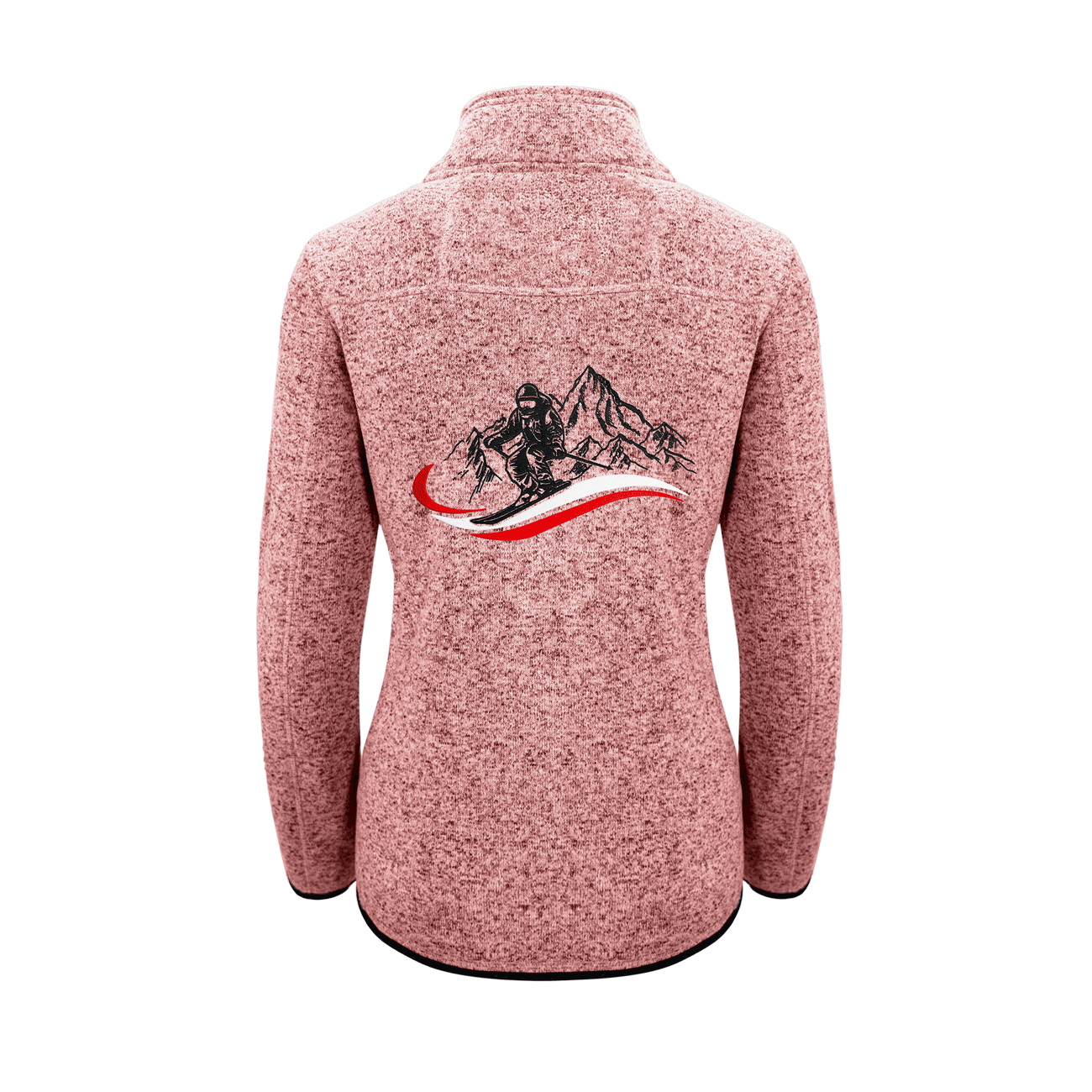 Kultjacke ohne Kapuze - Berg/Skifahrer