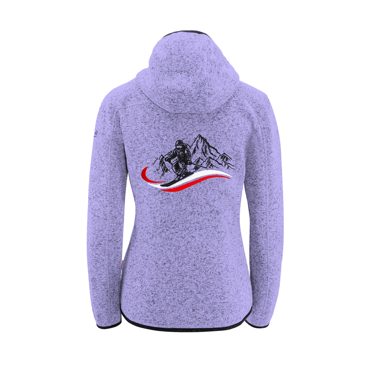 Kultjacke mit Kapuze - Berg/Skifahrer