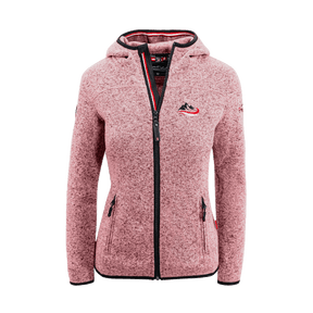 Ski Fleece Weste Damen rosa