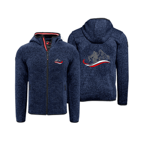 Ski Fleece Weste Herren dunkelblau