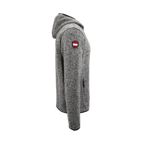 Kultjacke mit Kapuze - Ski Österreich Fahne