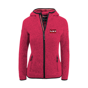 Kultjacke mit Kapuze - Ski rot-weiss-rot