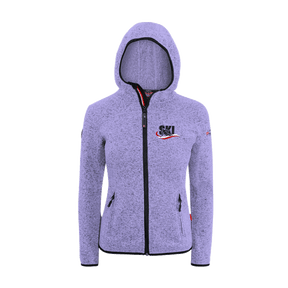 Kultjacke mit Kapuze - Ski Österreich Fahne
