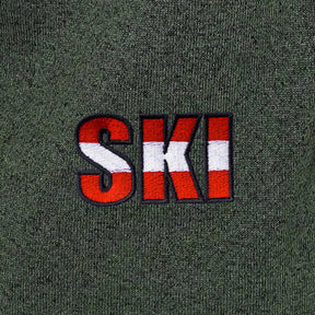 Kultjacke mit Kapuze - Ski rot-weiss-rot