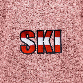 Kultjacke ohne Kapuze - Ski rot-weiss-rot