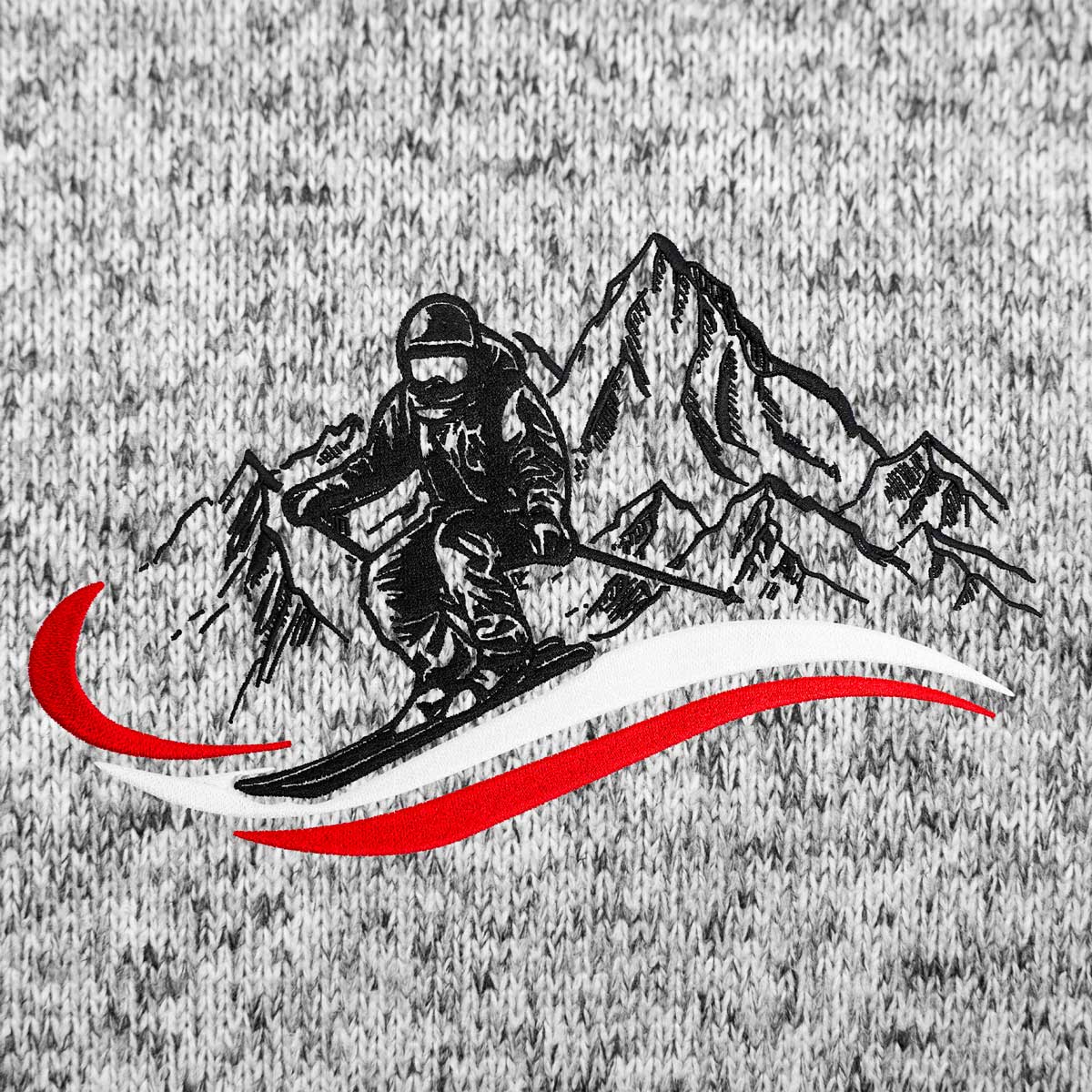 Kultjacke ohne Kapuze - "Ski-Edition"