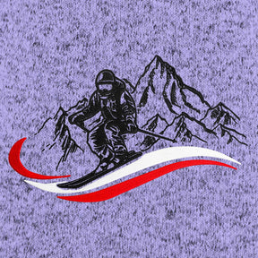 Kultjacke mit Kapuze - Berg/Skifahrer