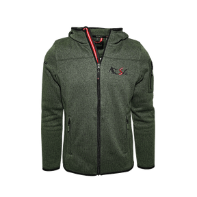 Kultjacke mit Kapuze - Skifahrer