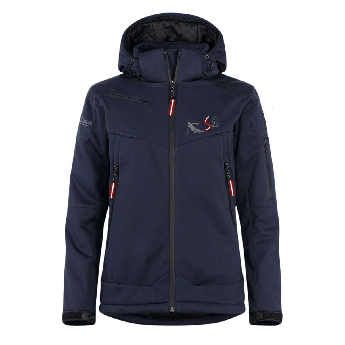 Skifahrer Damen Skijacke navy blau #Farbe_Dunkelblau