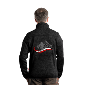 Kultjacke ohne Kapuze - Austria Ski rot