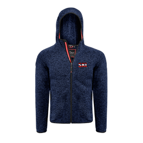 Kultjacke mit Kapuze - Ski rot-weiss-rot