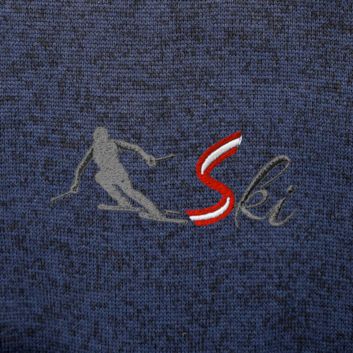 Kultjacke mit Kapuze - Skifahrer