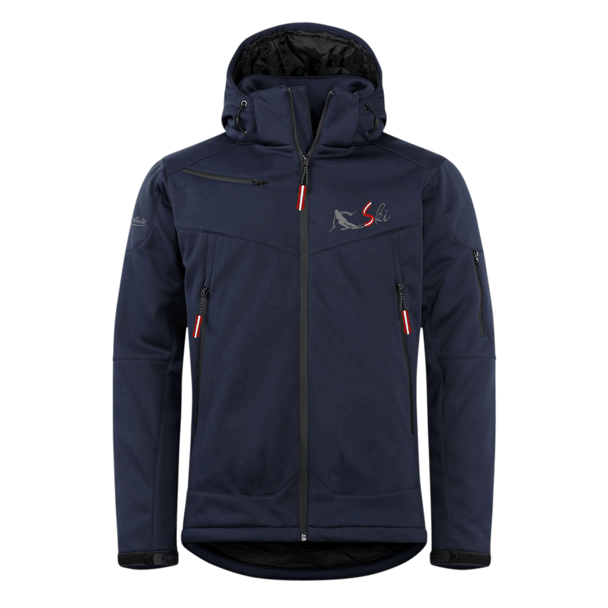 Skifahrer Winterjacke für Herren dunkelblau #Farbe_Dunkelblau