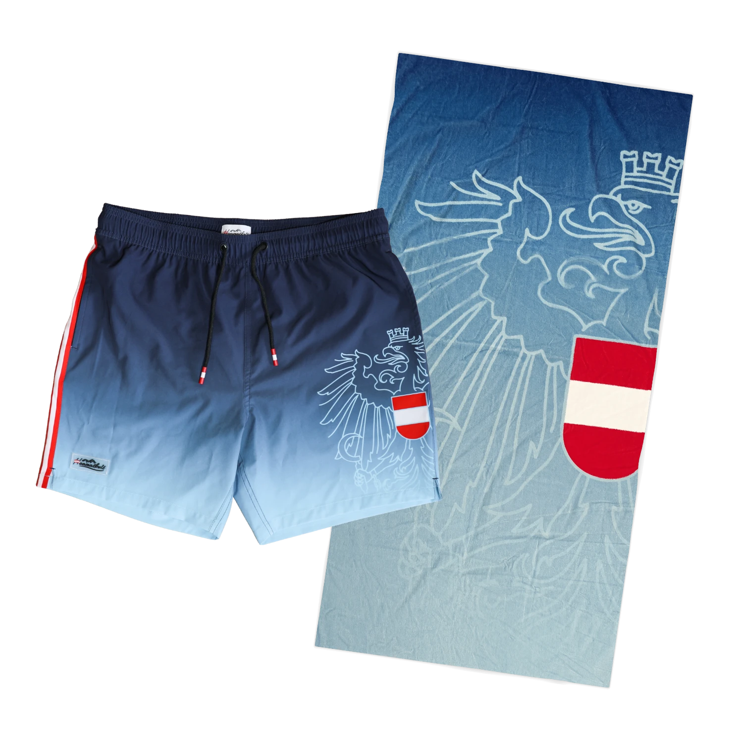 Kombo Deal - Badehose und Badetuch - Dunkelblau