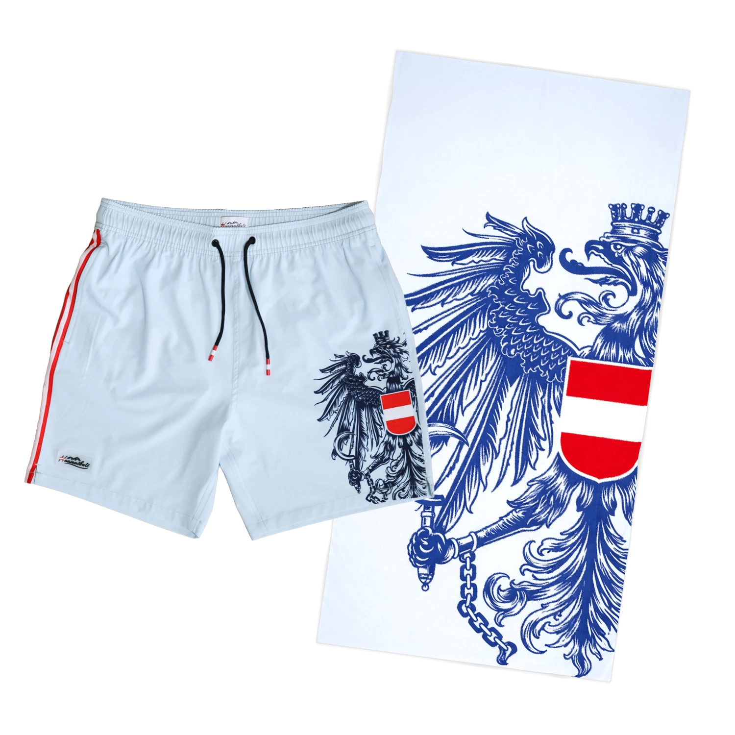 Kombo Deal - Badehose und Badetuch - Hellblau