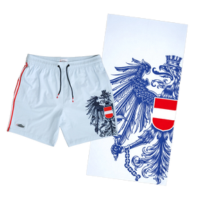 Kombo Deal - Badehose und Badetuch - Hellblau