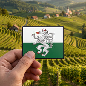 Steiermark Aufkleber Weinberge