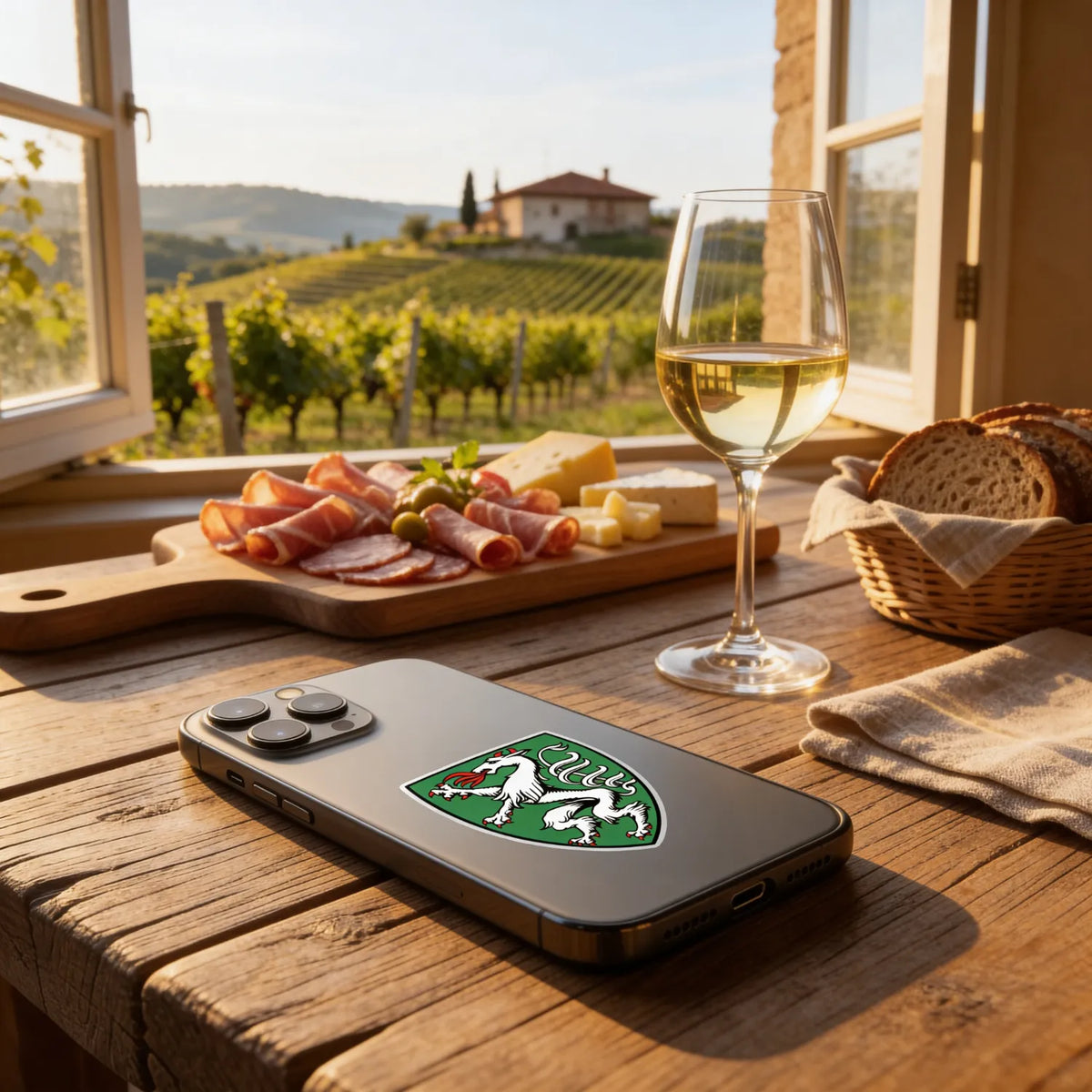 Steiermark Panther Sticker Handy
