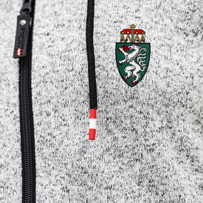 Steiermark Strickfleece Kapuzenjacke