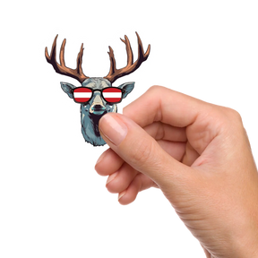 Sticker Cooler Hirsch