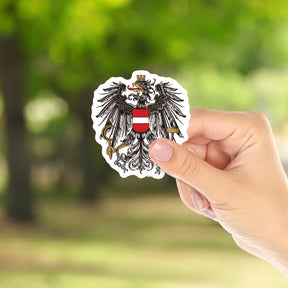 Sticker mit Österreich Adler