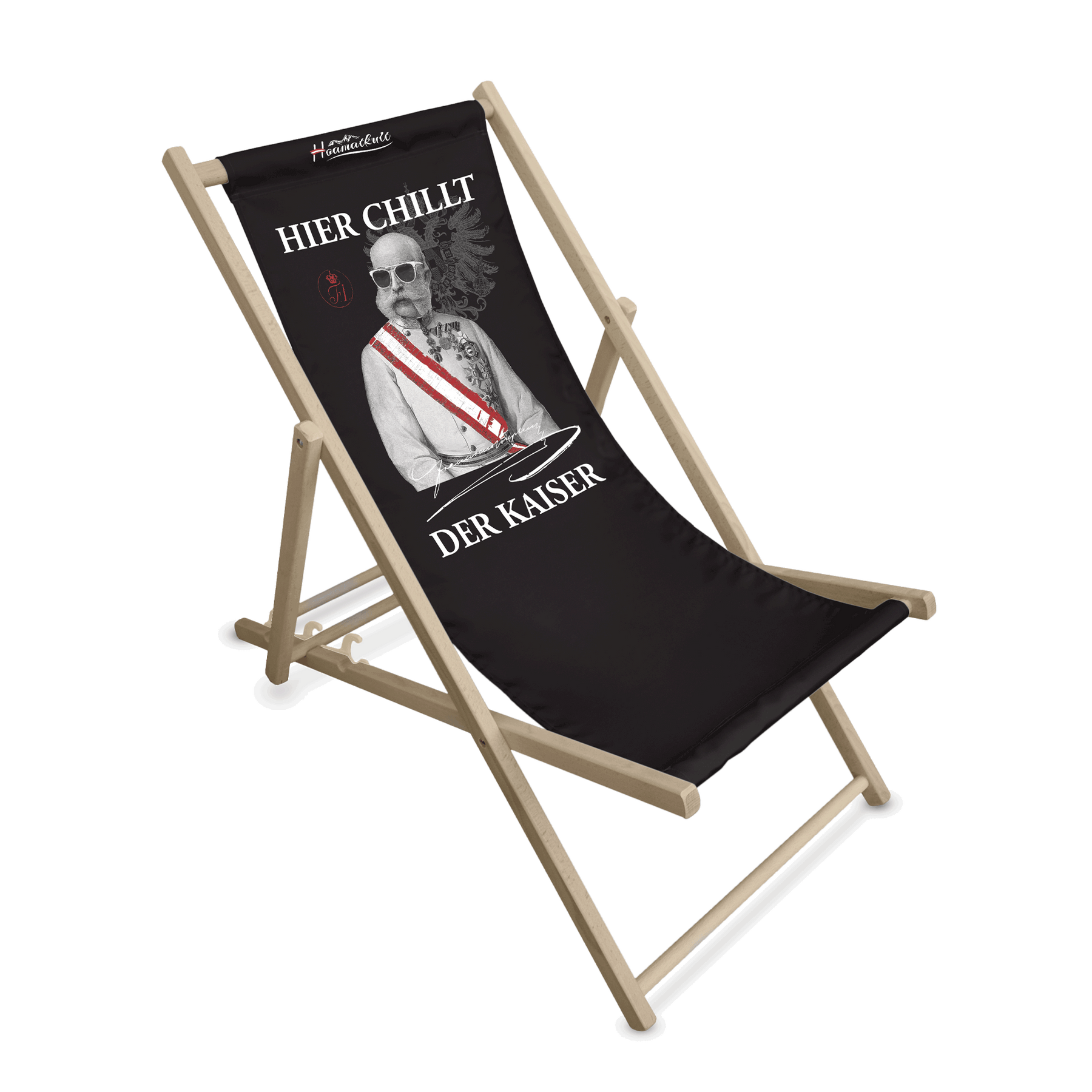 Geschenkpaket Sommer - Kaiser Liegestuhl & Mikrofaser Badetuch