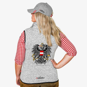 Strickfleece Gilet Damen