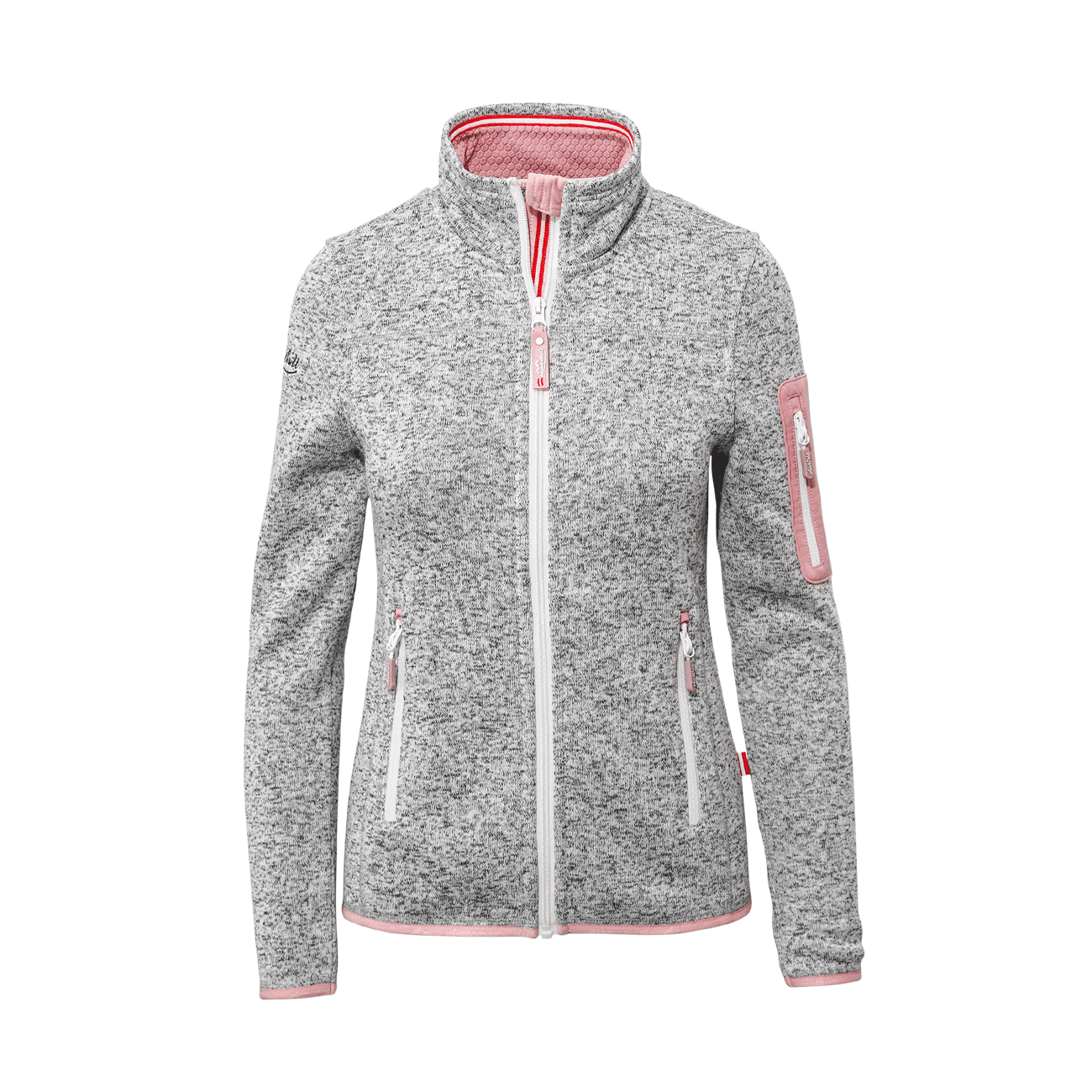 Strickfleece Jacke Alpenmode