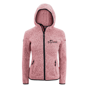Strickfleece Jacke Bergverliebt