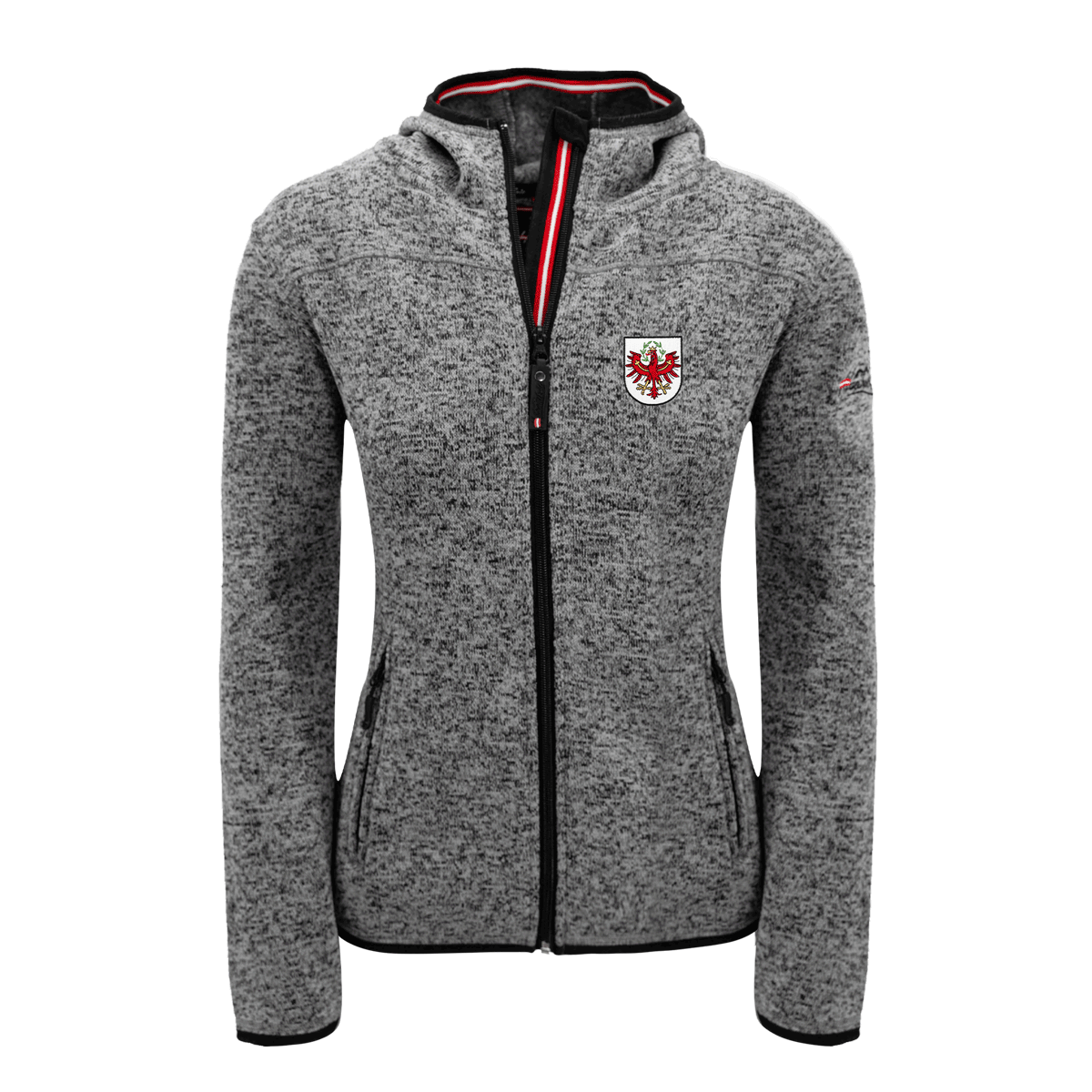 Tirol Kultjacke mit Kapuze - Das Original