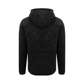 Strickfleece Jacke für Herren schwarz