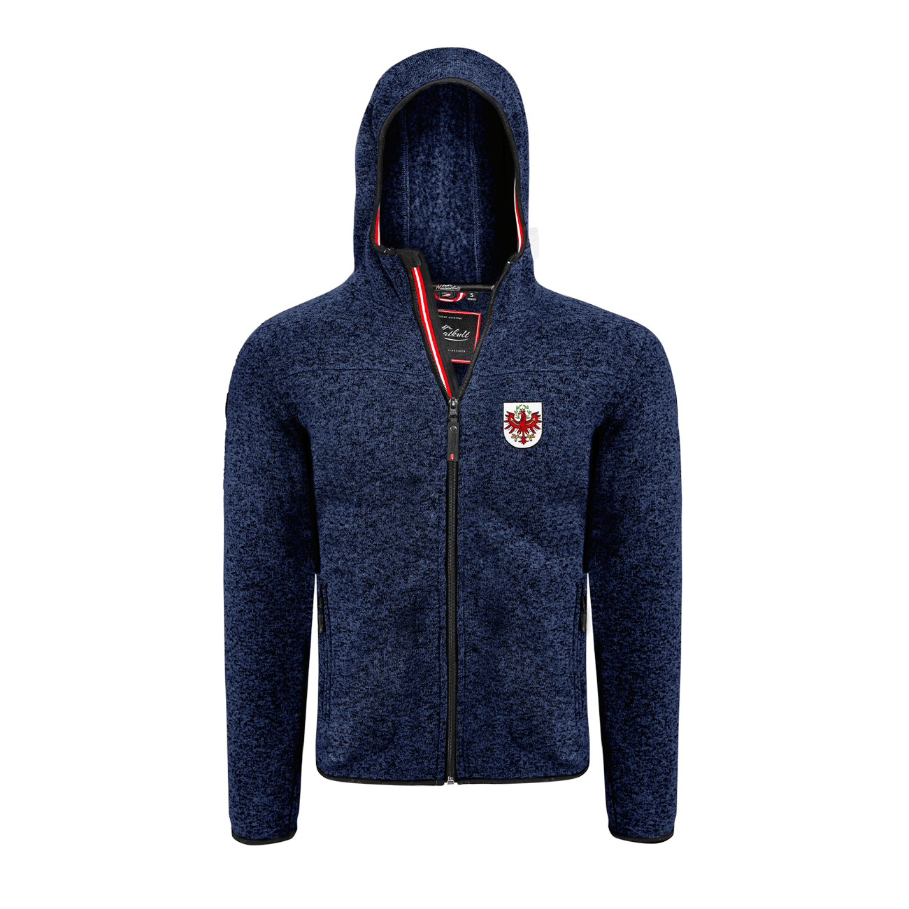 Tirol Kultjacke mit Kapuze - Das Original