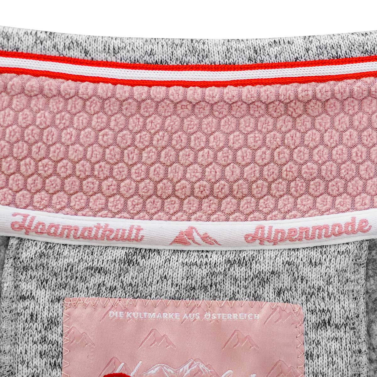 Strickfleecejacke Österreich Adler