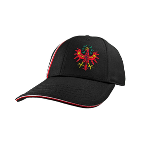 Tirol Adler Cap schwarz