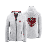 Tirol Adler Fleece Weste für Damen hellgrau #Farbe_Hellgrau