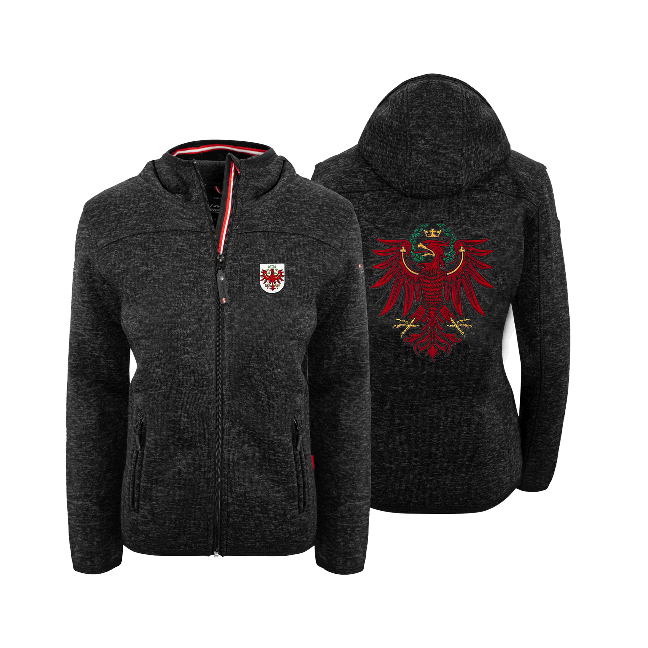 Tirol Kultjacke mit Kapuze - Das Original