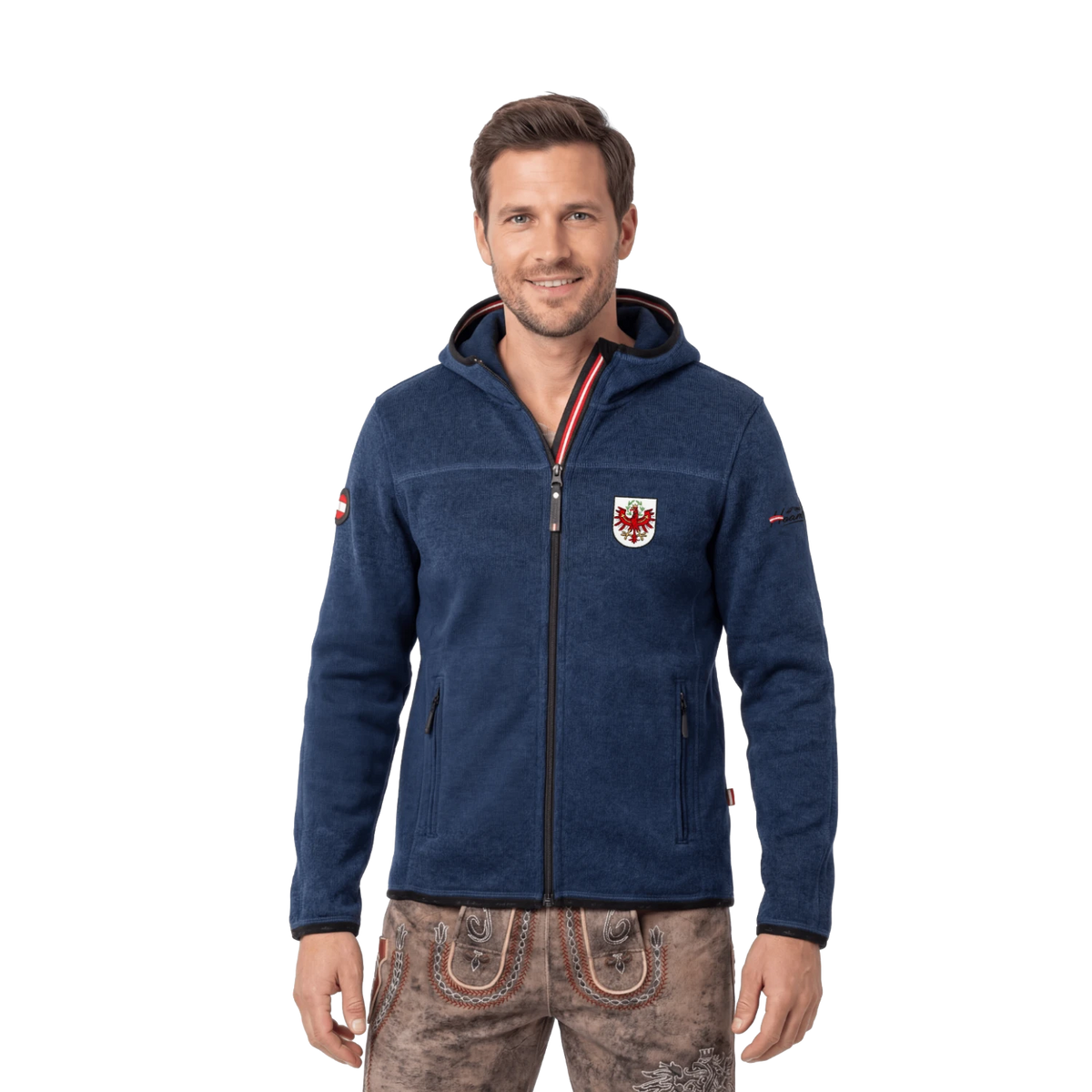 Tirol Adler Kultjacke dunkelblau #Farbe_Dunkelblau