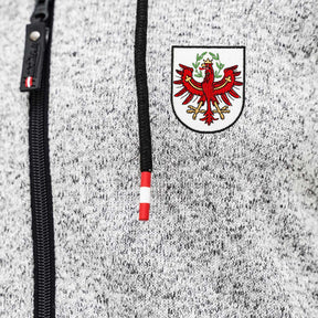 Tirol Strickfleece Kapuzenjacke