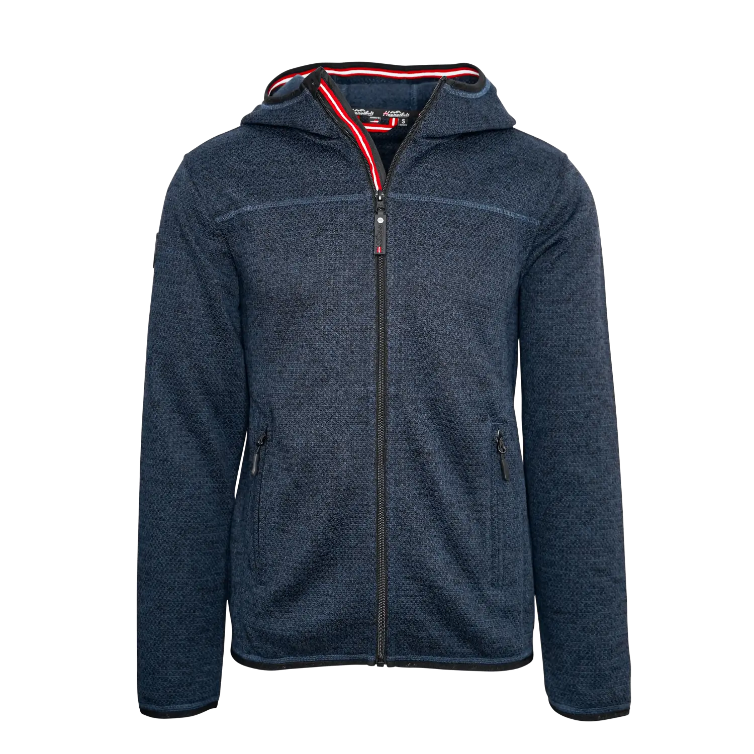 Hoamatkult Kultjacke mit Kapuze - Strickoptik
