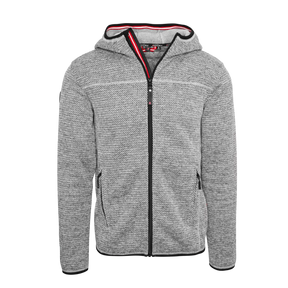 Hoamatkult Kultjacke mit Kapuze - Strickoptik